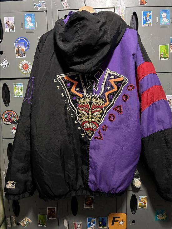 Starter Other - VANCOUVER VOODOO vintage 90s starter jacket  27x27 L as is